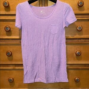 Stem Women's Lavender Scoop Neck Tee